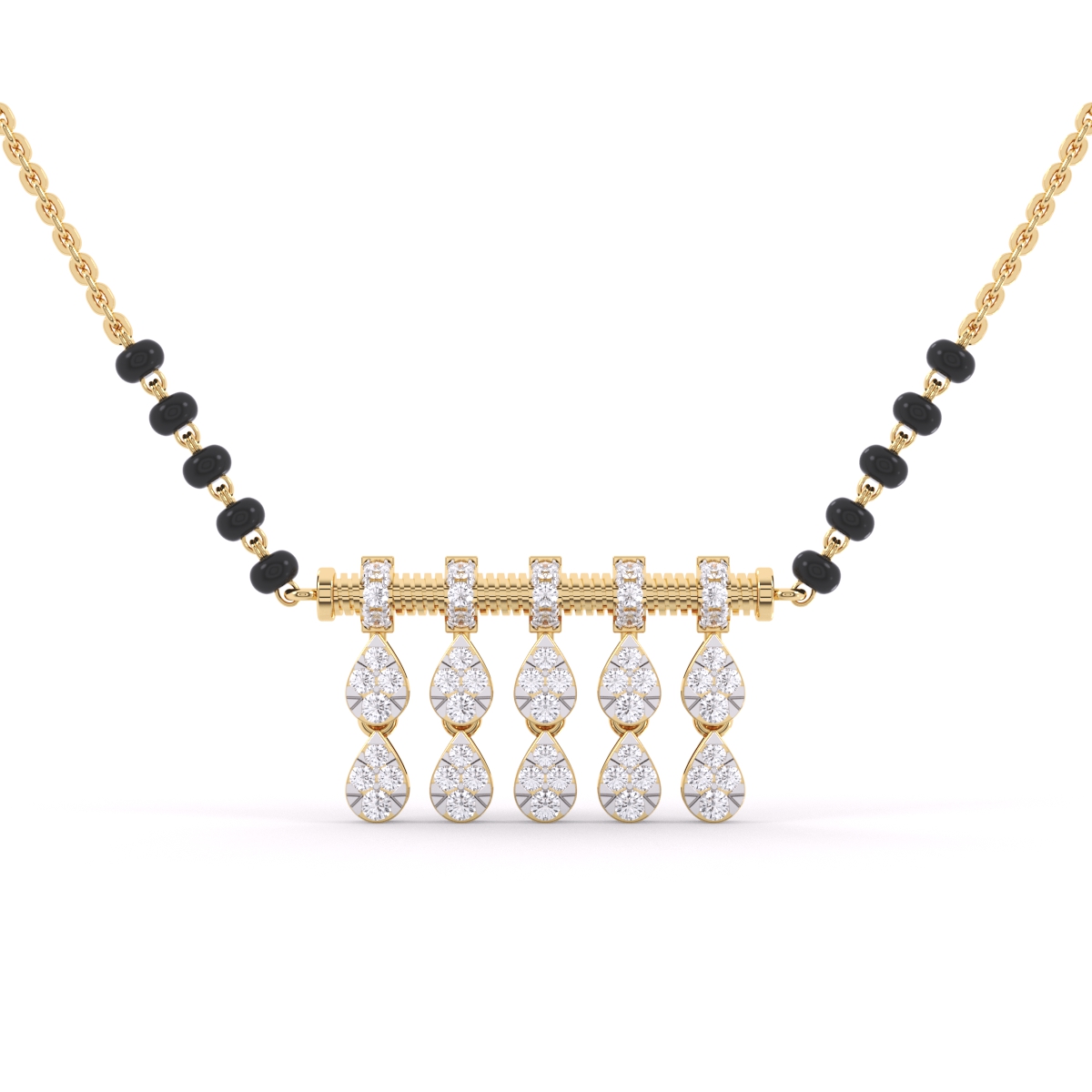 Designer Lab Grown Diamond Mangalsutra